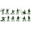 300 Pcs Soldado Militar Plástico Brinquedo Infantil 1