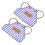 2Pcs Mini Aventais De Para 10-15Cm, Laváveis, Universais 1