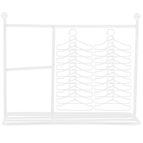 84 Peças Cabide Miniatura Para Roupas De Bonecas 1