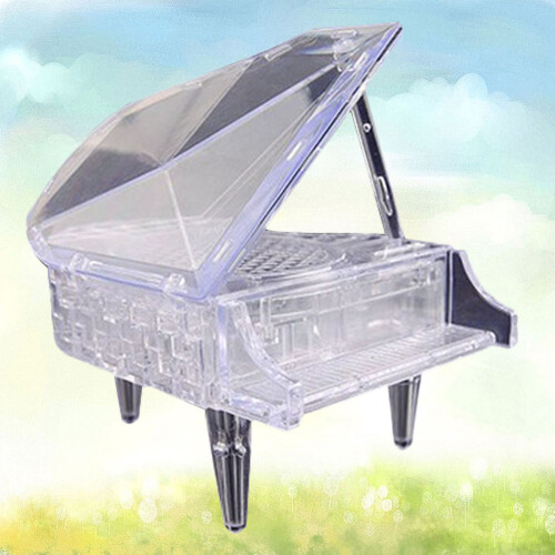 Puzzle 3D Piano Brinquedo Educativo DIY 2