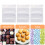 100Pcs Återanvändbara Draglås Förvaringspåsar 9