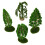 4 Stuks Diorama Model : Miniature Valse Met Gemengde 1