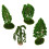 4 Stuks Diorama Model : Miniature Valse Met Gemengde 10