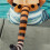Halloween Tiger Förklädnad Tillbehör Gul 4