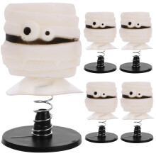 5Pcs Halloween Vårspringsleksaker, Tecknade Hoppande Leksaker För Barn