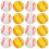 20Pcs Bounce Bollar Baseballmönster Reboundbollar Hoppbollar 3