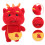 Zodiac Dragon Fylld Plushdocka Heminredning 5