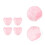8St Små Rosa Docktrosor Underkläder Lek Dockaccessoarer 10
