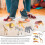 6Pcs Plástico Zebra Animais 8