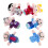 6Pcs Familj Handsdocka Rollspel Leksaksdockor Berättelselek 6