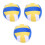 3Pcs Stuffed Volleyboll Plush Leksak För Barn Sovbord Säng 2