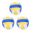 3Pcs Stuffed Volleyboll Plush Leksak För Barn Sovbord Säng 7