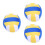 3Pcs Stuffed Volleyboll Plush Leksak För Barn Sovbord Säng 5