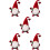 5Pcs Valentinsdag Gnome Plush Bordstablett Gnome 10
