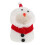 1Sats Xmas Mini Dockkläder Snögubbeaccessoarer För 9