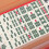Conjunto Mini De Peças De Mahjong Portátil Para 11