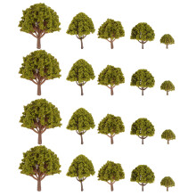 20 Stuks Model Landschap 3 Cm - 8 Cm Groen