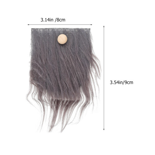 24 Delar Tomte Material, Skägg, DIY Rekvisita 2
