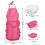 1 Set 11 Delar Barnlek Kök Leksak Bakförkläde Kit Rosa 6