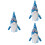 Stycken Gnomdocka Partyrekvisita 7