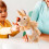 Cartoon Handpuppet Djurhandpocket Förälder-Barn 8