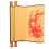 Ancient Emperor Scroll Kinesisk Kejsare Kostymaccessoar 10