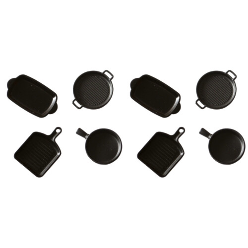 8St Mini Bakplåtar Mini Stekfat För Barns Lek Och 1