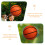 2 Delar Mini Basketbollspel Pool Leksak Miniatyr 9