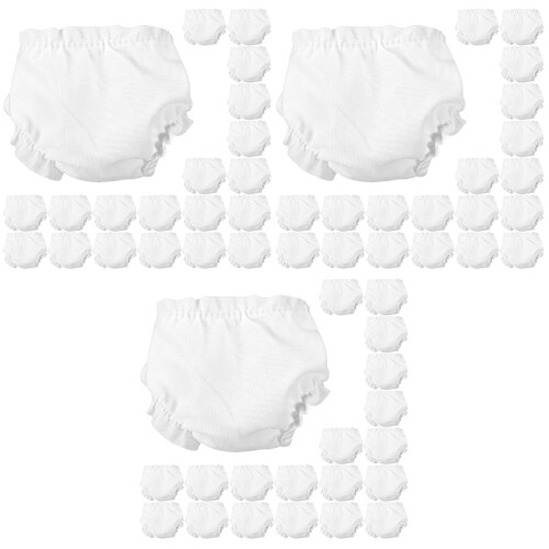 60 St Adorabla Dockbriefs I Tyg Elastik För Leksaksdockor 2