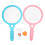 1 Set Barns Badmintonracket Träningsutrustning Sport 1