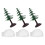 6Pcs Mini Handarbete Realistisk Vinterdekoration 1