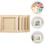5Pcs Diy Tom Bildramar Bildramar Barn Målning Bildramar 6