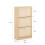 SoBuy Ντουλάπι Παπουτσιών FSR159-N 3 Πόρτες Φυσικό 60x24x118cm 3