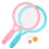 1 Set Barns Badmintonracket Träningsutrustning Sport 10