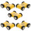 5Pcs Montessori Bilramp Tillbakadragande 1