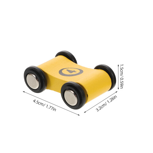 5Pcs Montessori Bilramp Tillbakadragande 2