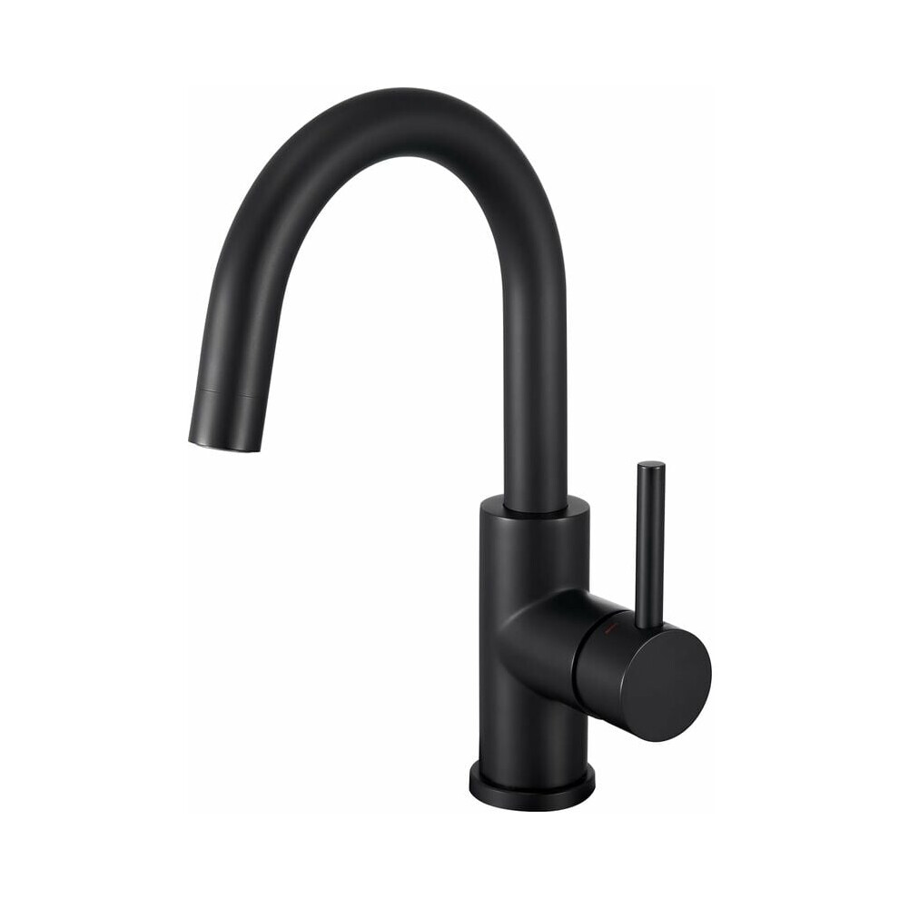 Modern Bathroom Kitchen Faucet, Elegant Design With 360 Degree Rotation Spout For Versatile Use, Lead-Free Stainless Steel Ensures Healthy Water Usage 9061222315571