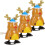 6 Pcs Julvinter Vinds Leksaker Julklockverk Present 1