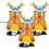 6 Pcs Julvinter Vinds Leksaker Julklockverk Present 11