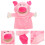 2 St Baby Handpuppet Gris Djurlek Leksak För Barn 11