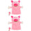 2 St Baby Handpuppet Gris Djurlek Leksak För Barn 7