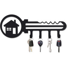 Organizador de chaves para parede, suporte decorativo para chaves com fácil instalação, presente ideal para todas as ocasiões, uso versátil em