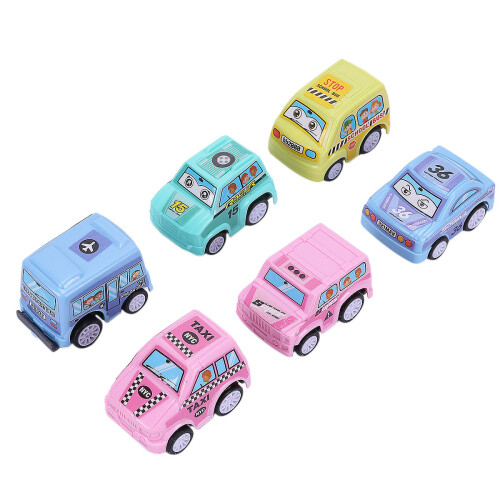 12 Pcs Baby Mini Tröghetsbil Engineering Leksakssats För Småbarn