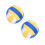 2 Styck Volleyboll Plush Leksak För Barn 2
