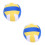 2 Styck Volleyboll Plush Leksak För Barn 6