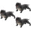 3Pcs Bulldog Pyssel För Skrivbord Modell 8
