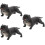 3Pcs Bulldog Pyssel För Skrivbord Modell 9