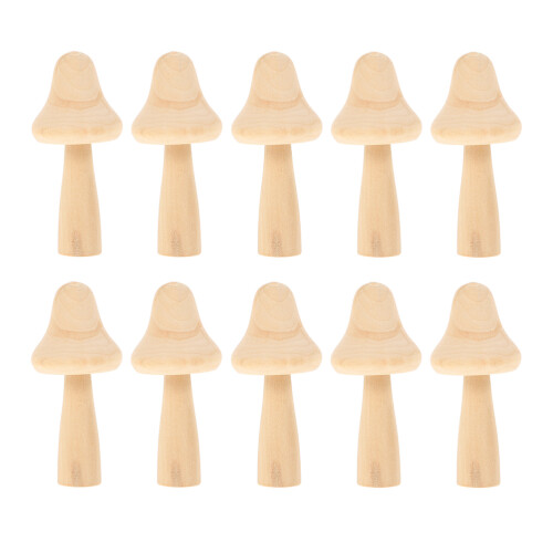 10Pcs Träinredningar DIY Leksaker För Barn 1