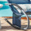 SoBuy Ξαπλώστρα Navy OGS28-NB 150x63x87cm 4