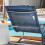 SoBuy Ξαπλώστρα Navy OGS28-NB 150x63x87cm 7